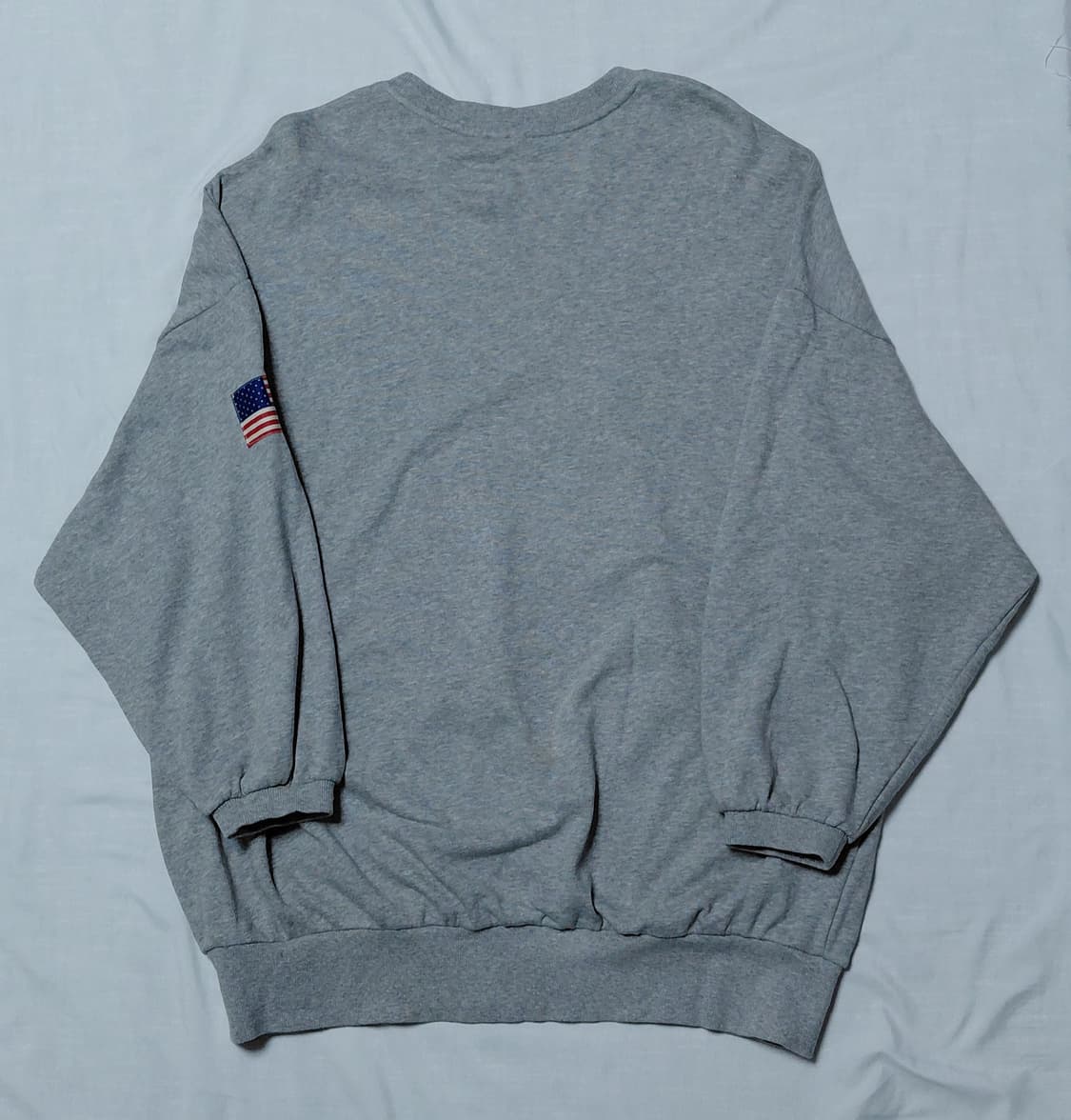 [FREE] 로데오 크라운즈 와이드 볼 아카데미 오버핏 맨투맨 (그레이) 상품이미지6