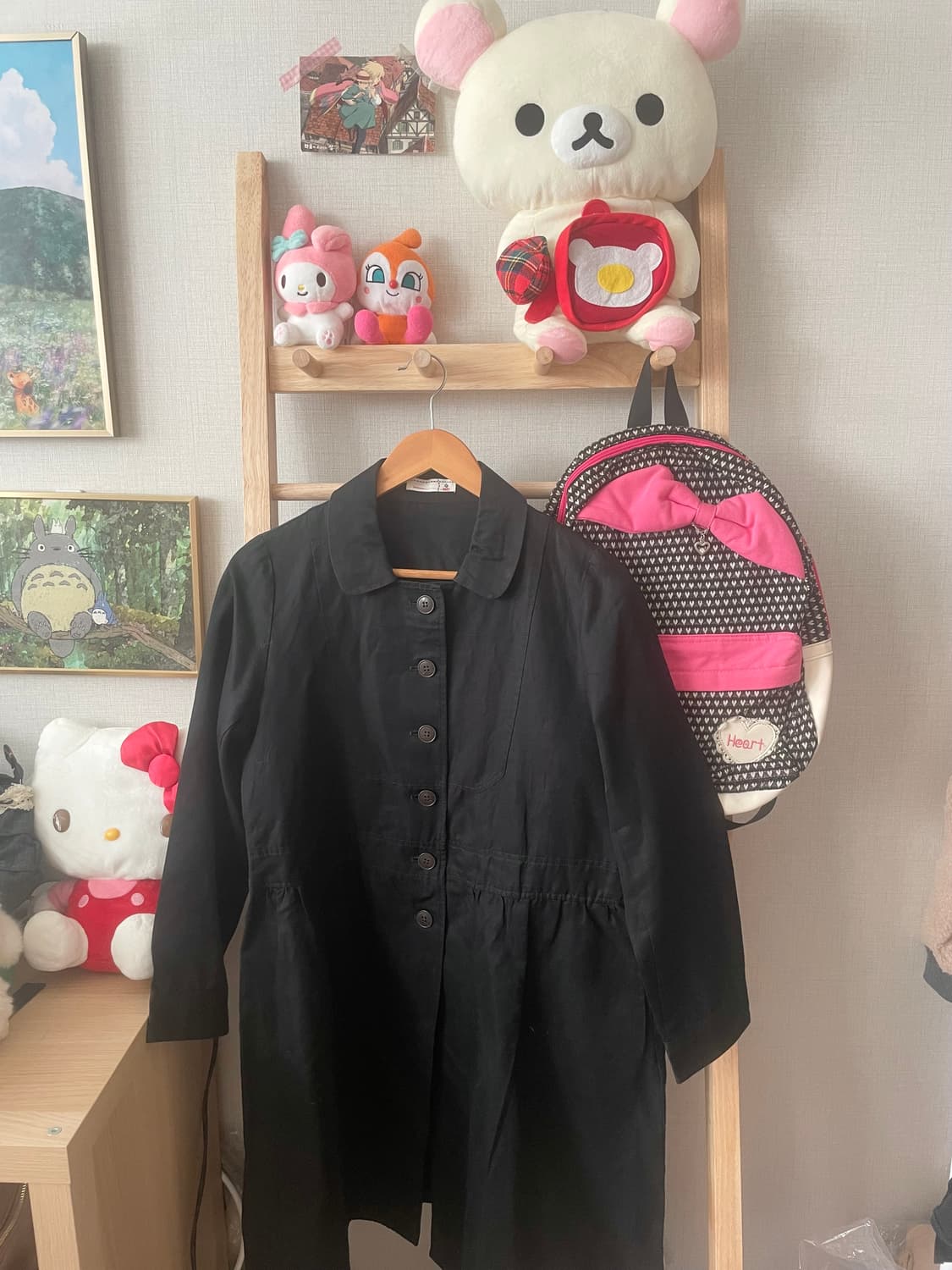 모리걸 빈티지 사만사모스 sm2 블랙 롱 자켓 🖤 상품이미지1