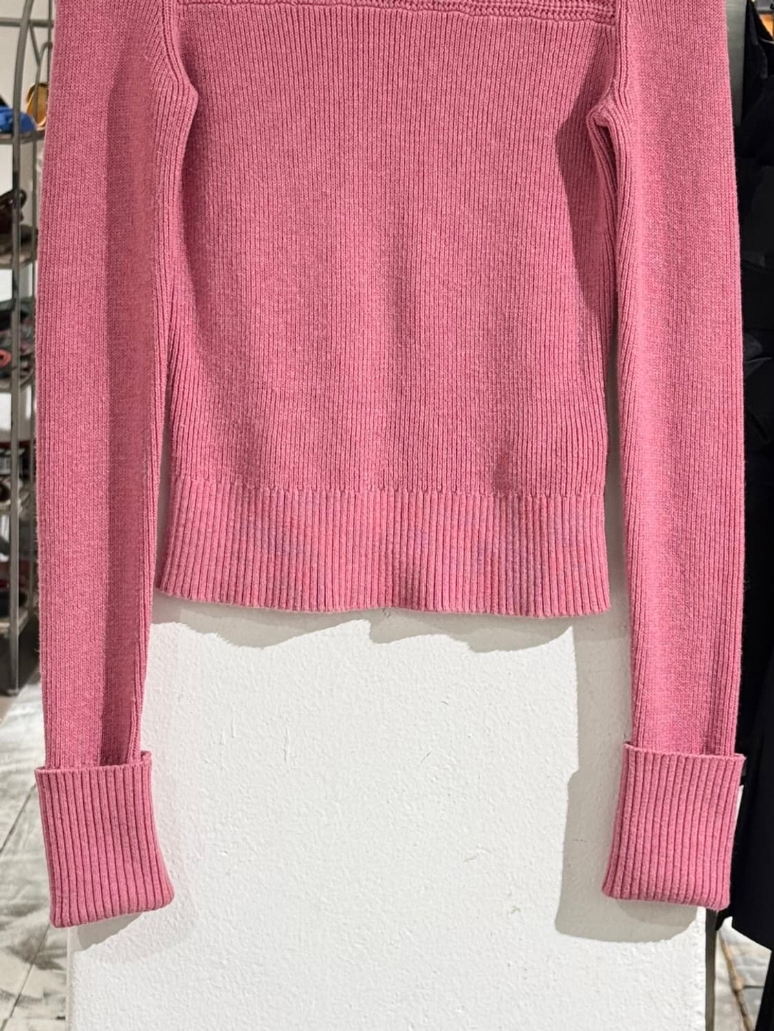 이자벨 마랑 에뚜왈 핑크 코일레 버튼 니트 스웨터 상품이미지5