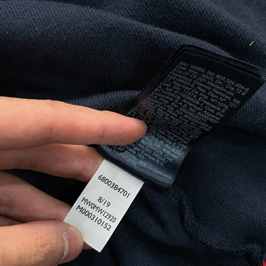 100 타미힐피거 풀오버 맨투맨  상품이미지4