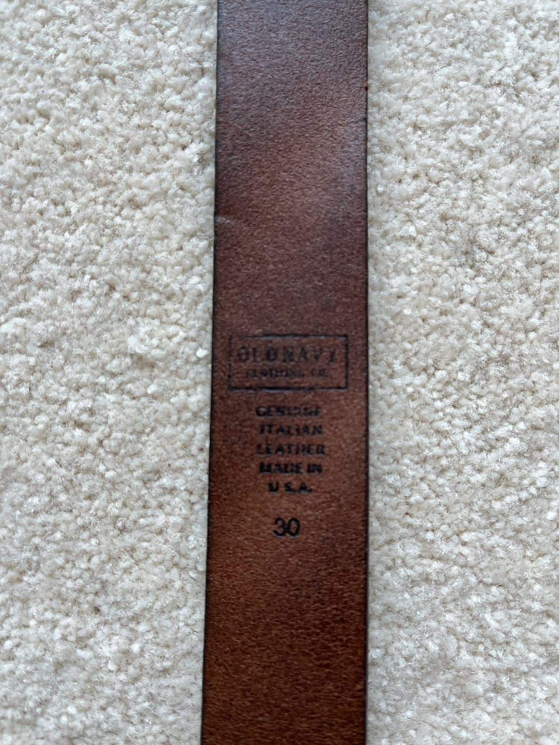 Old Navy 브라운 레더 벨트 (27-28) 상품이미지8