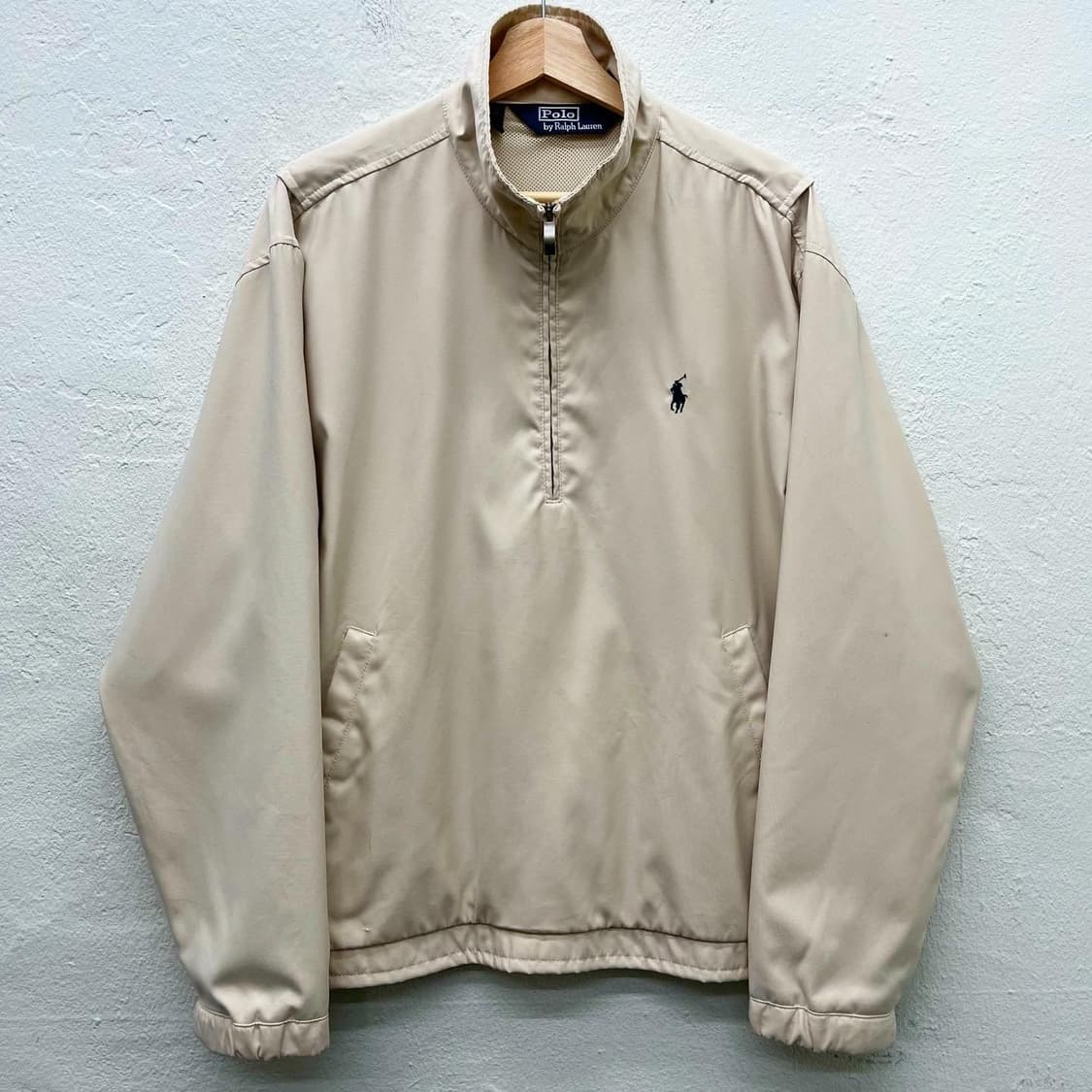 폴로 랄프로렌 아이보리 폴리쉘 풀오버 아노락 상품이미지2