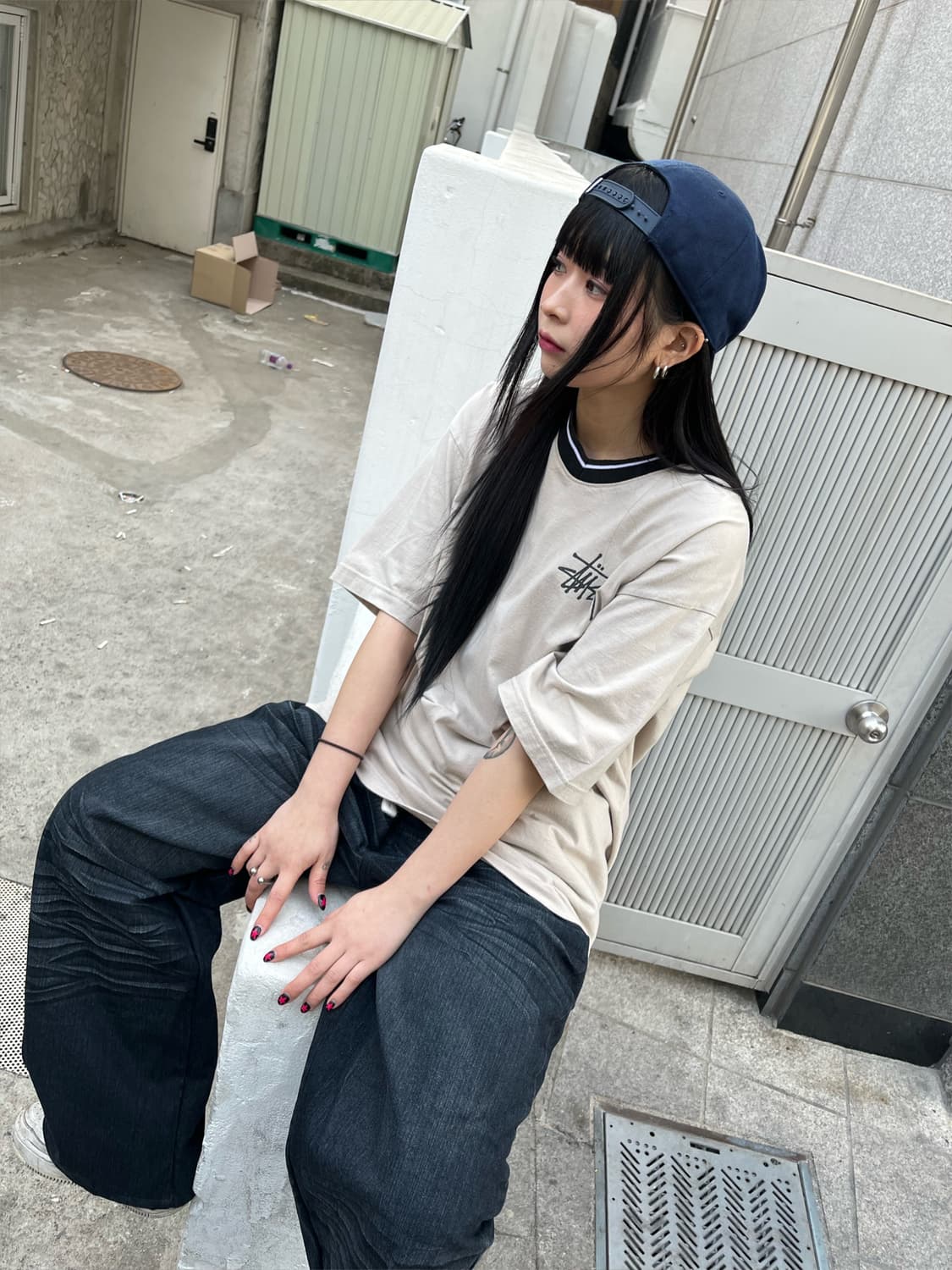 스투시 아카이브 드래곤 오버핏 티셔츠 상품이미지5