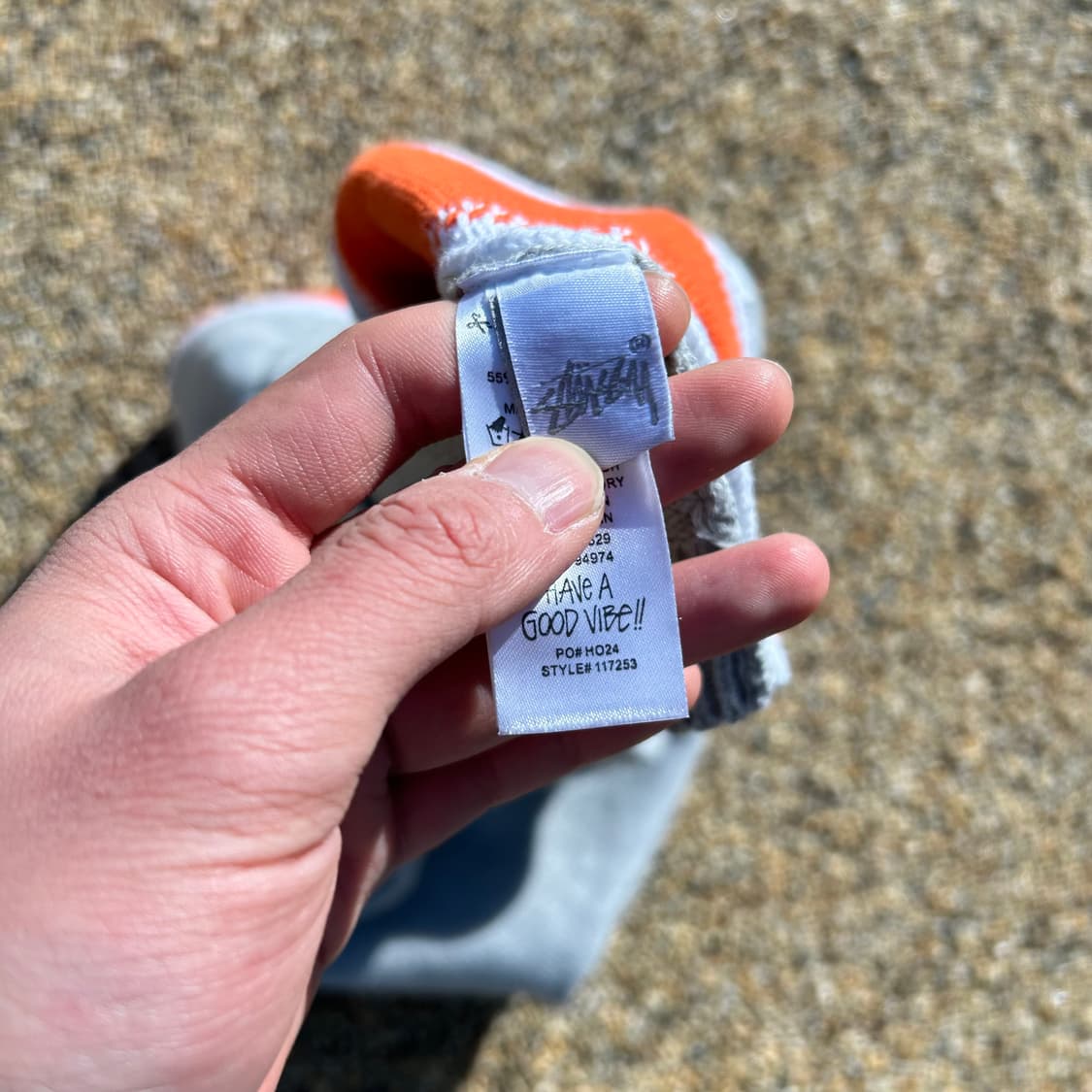 스투시(Stussy) 콘트라스트 스트라이프 니트 상품이미지5