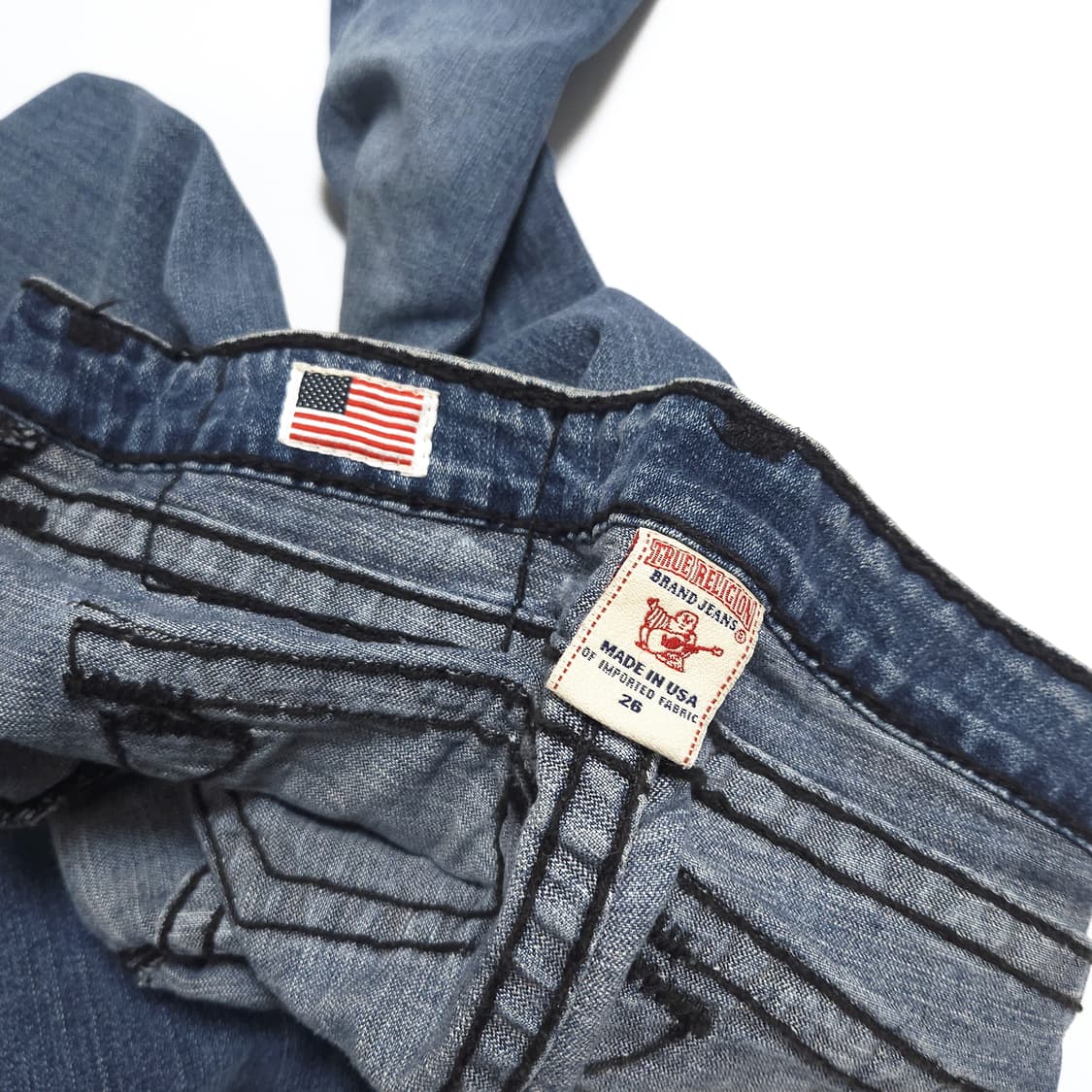 트루릴리전 USA 조이 슈퍼티 부츠컷 데님 팬츠 상품이미지6