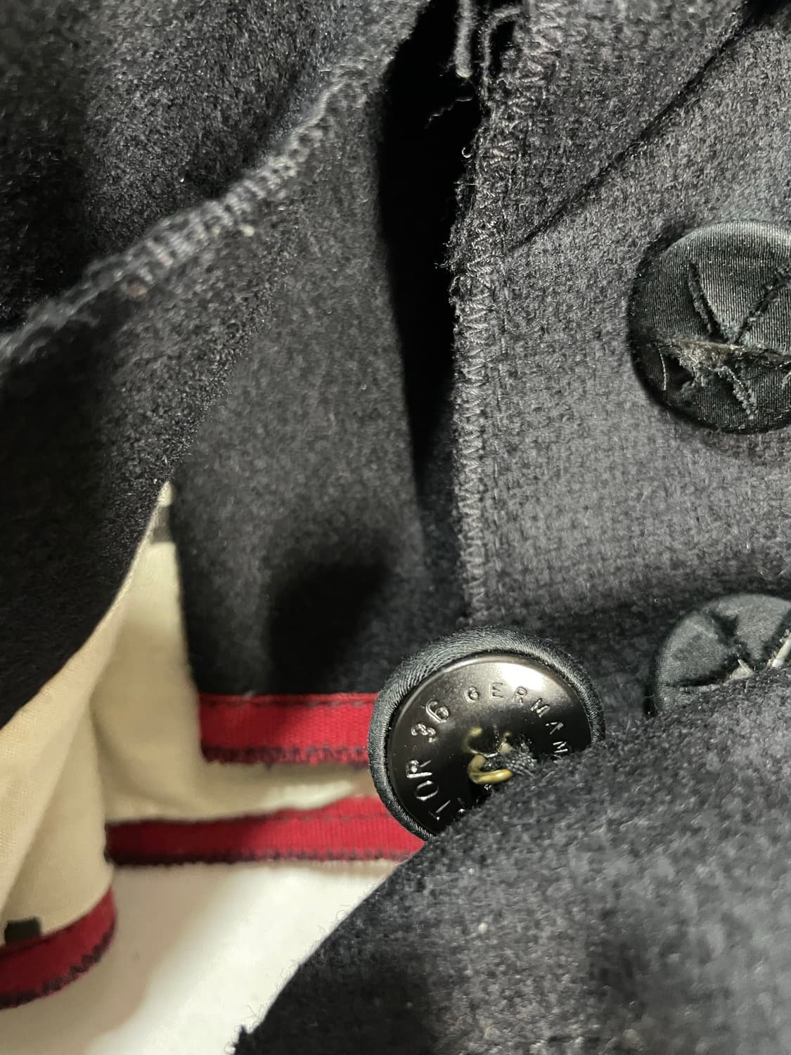 90‘s 마리떼 프랑소와 저버 나폴레옹 피코트 상품이미지7