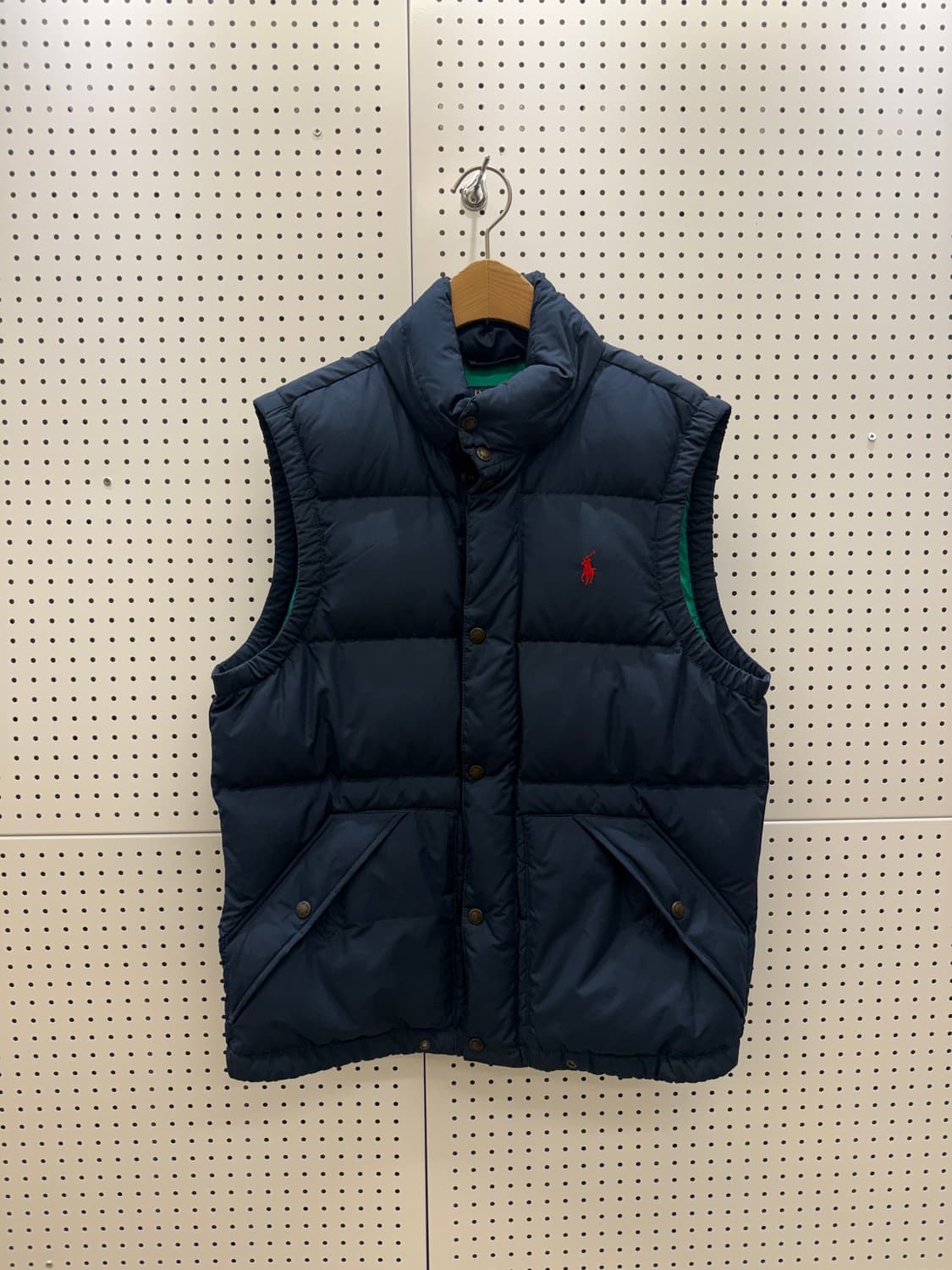 폴로 랄프로렌 네이비 덕다운 패딩조끼 U769 상품이미지2