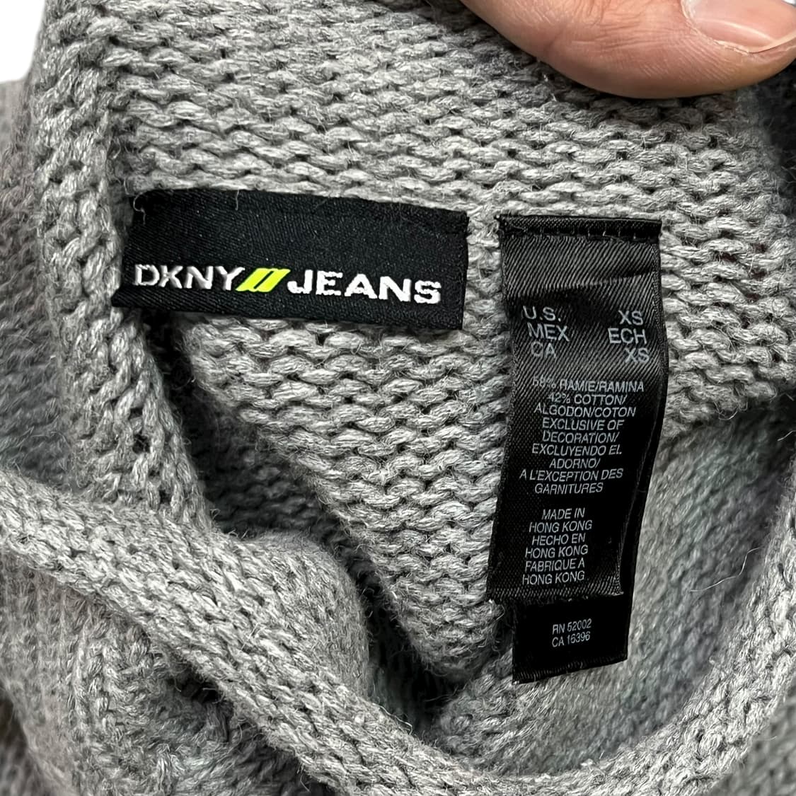  dkny 진스 로고 니트 y14088 상품이미지7