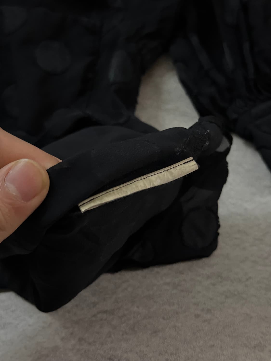 꼼데가르송 도트 시스루 블라우스 상품이미지7