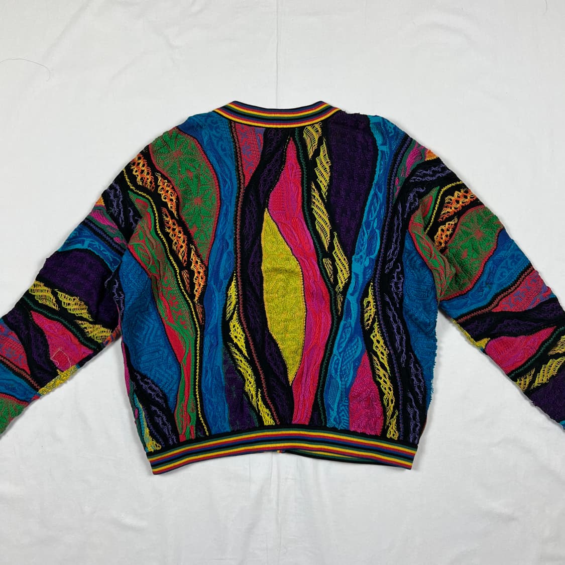 쿠지 쿠기 coogi 케이블 니트 스웨터 가디건 상품이미지5