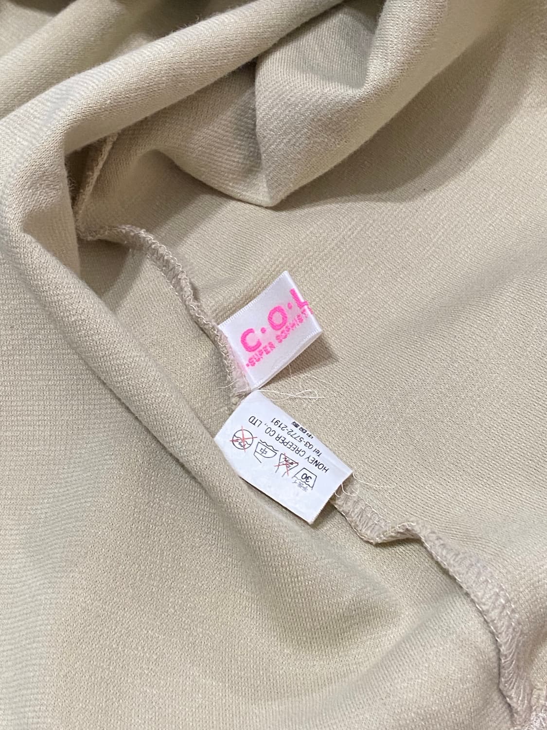 Japanese vtg 우드링 디테일 백 크로스 원피스 상품이미지9