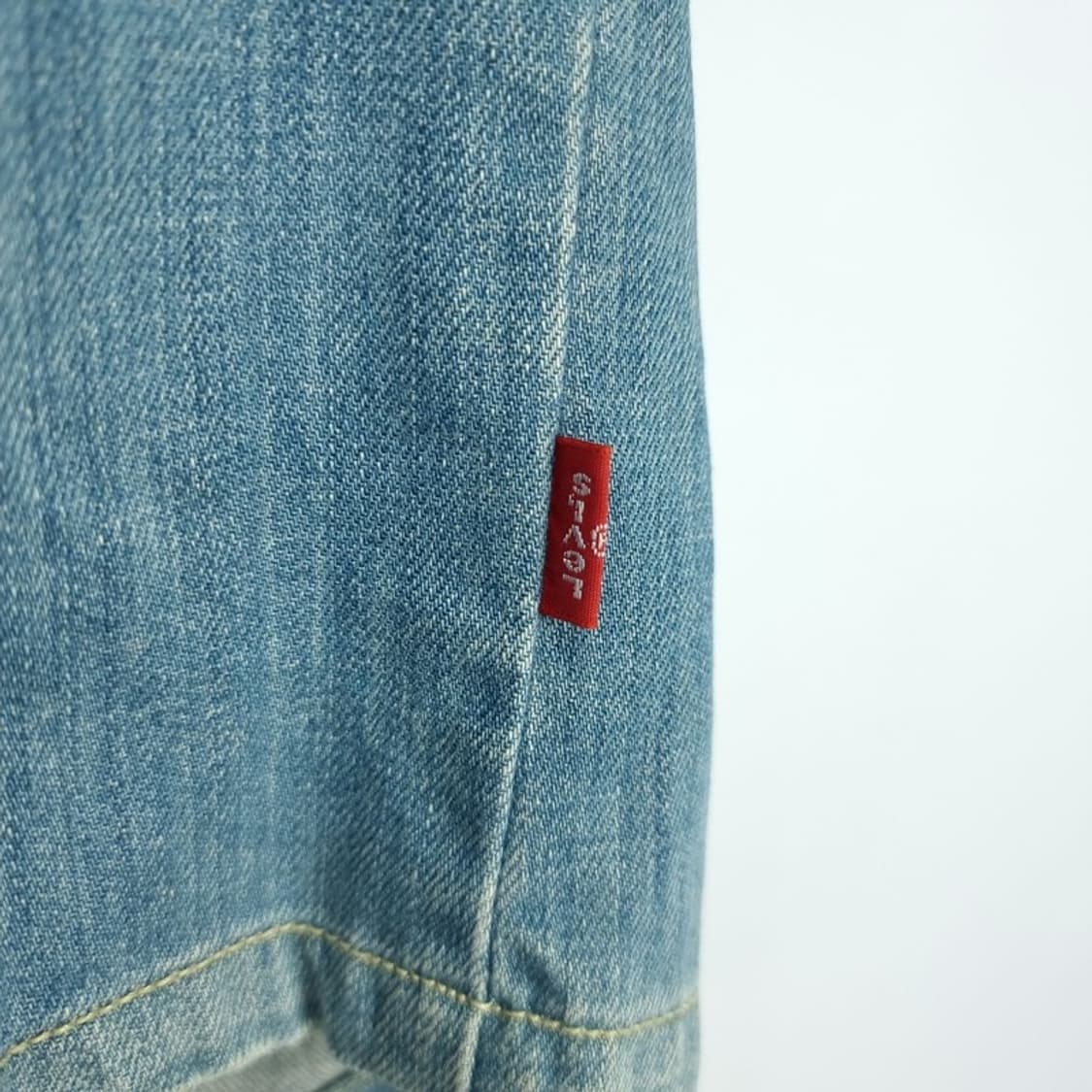 [리바이스] 사선 라이더 데님 베스트 조끼 M15992 상품이미지6