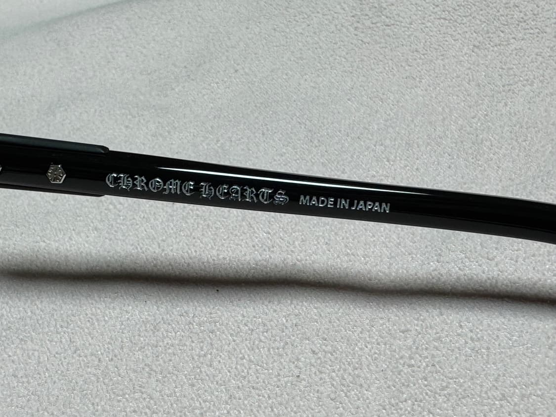 크롬하츠 배긴스 A 블랙 실버 안경 아시안핏 새상품 상품이미지8
