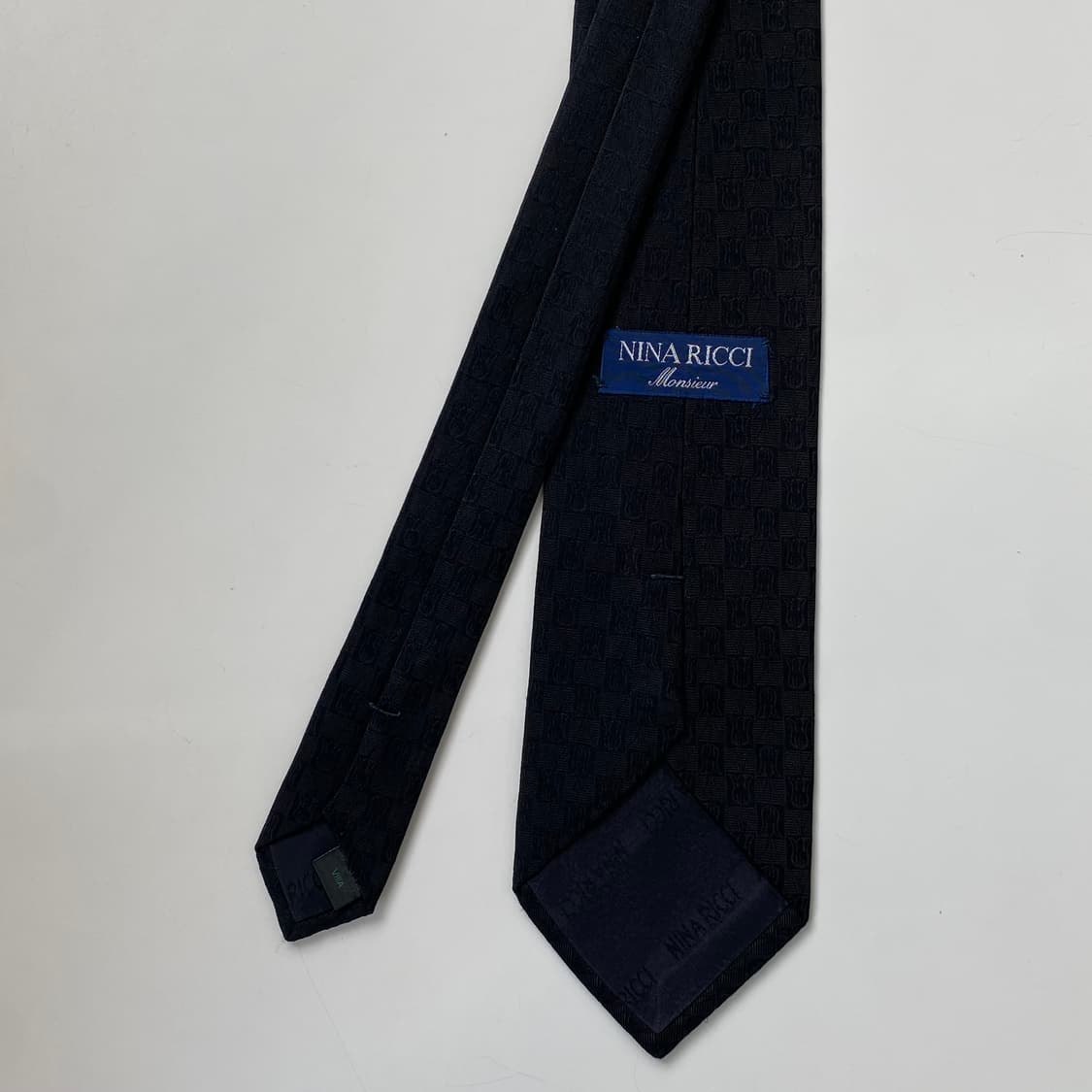니나리치(NINA RICCI) 블랙 명품 정품넥타이 상품이미지3