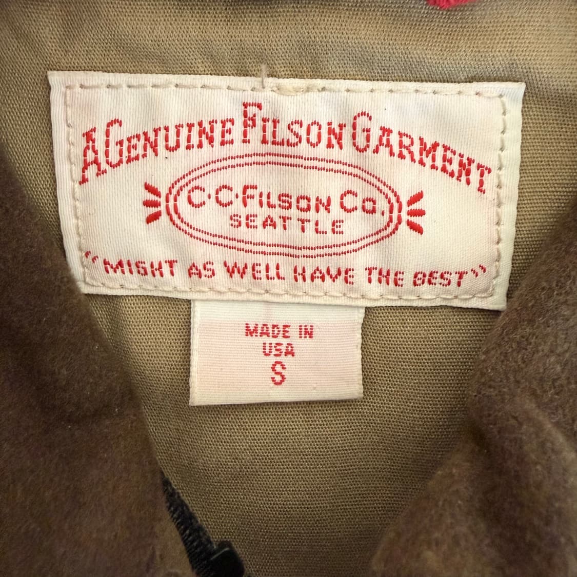 USA Filson Garment 필슨 가먼트 워크 재킷 S 0206 상품이미지3