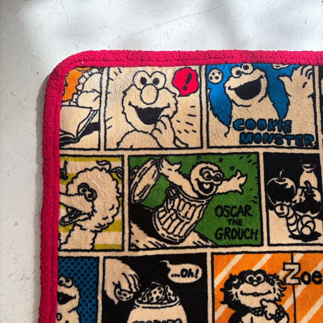 세서미 스트리트 빈티지 러그 OS 상품이미지5