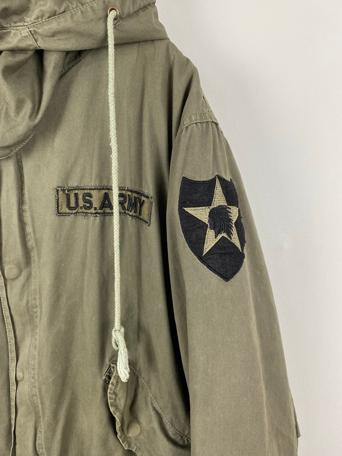 미군 우드랜드 US army M-65 피쉬테일 개파카 상품이미지3