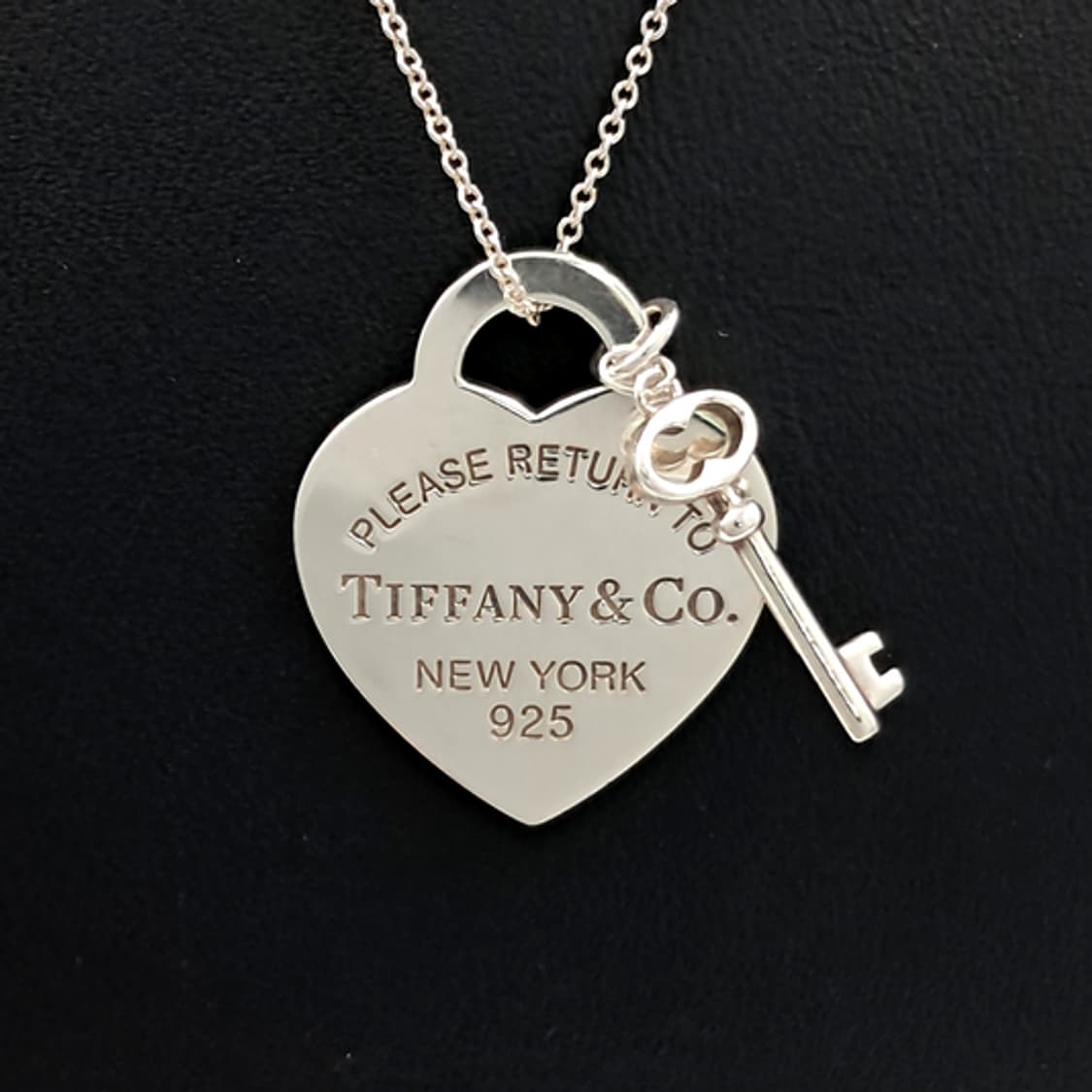 티파니 925실버 리턴투 하트 태그 키 목걸이 상품이미지1