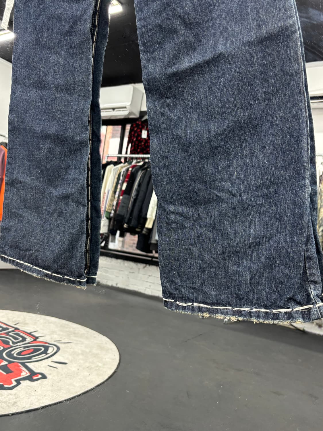 라구나비치 Y2K 스컬 데님팬츠 상품이미지10