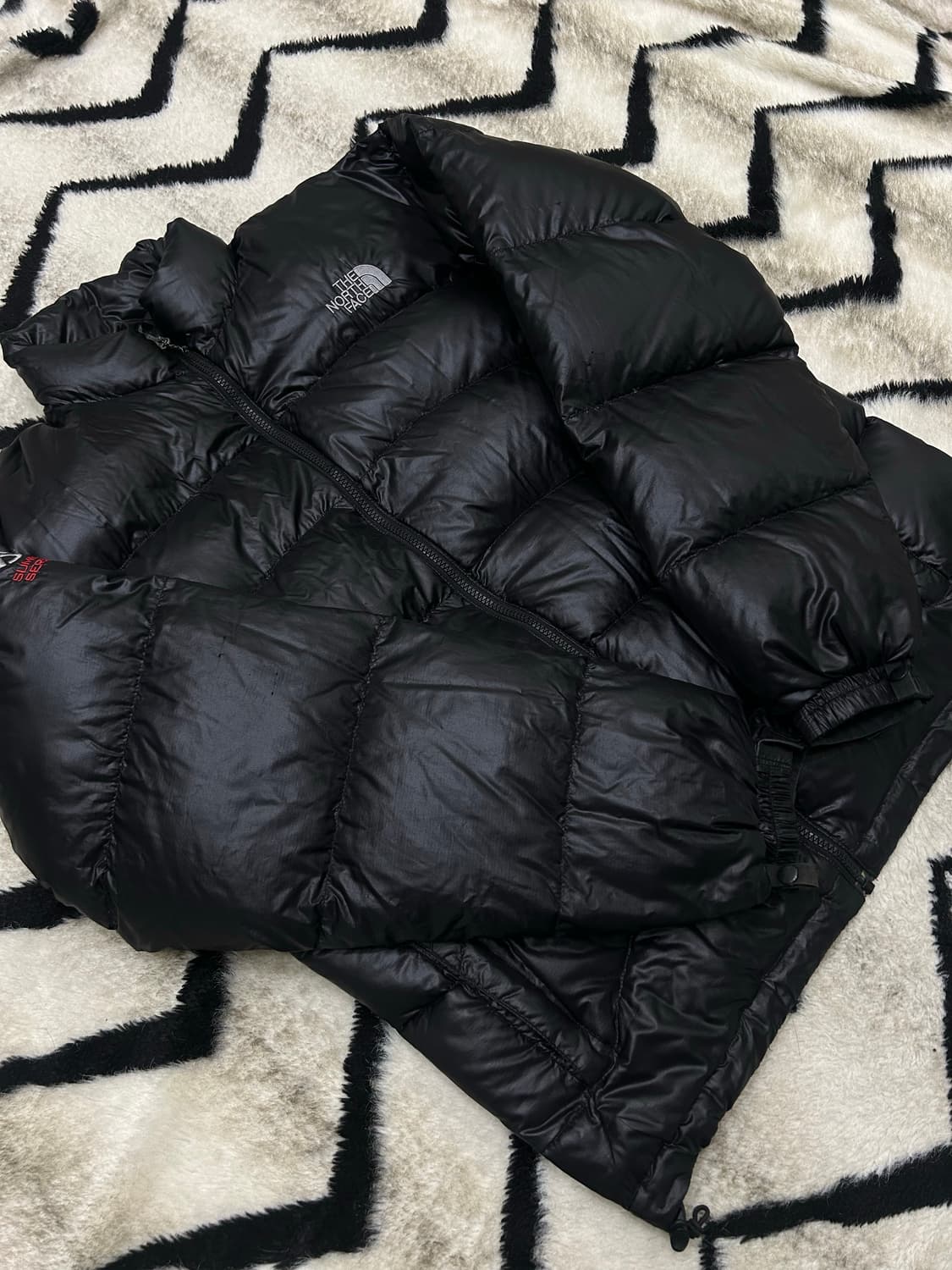[XL]노스페이스 아콘카구아 써밋시리즈 경량패딩/블랙 상품이미지2