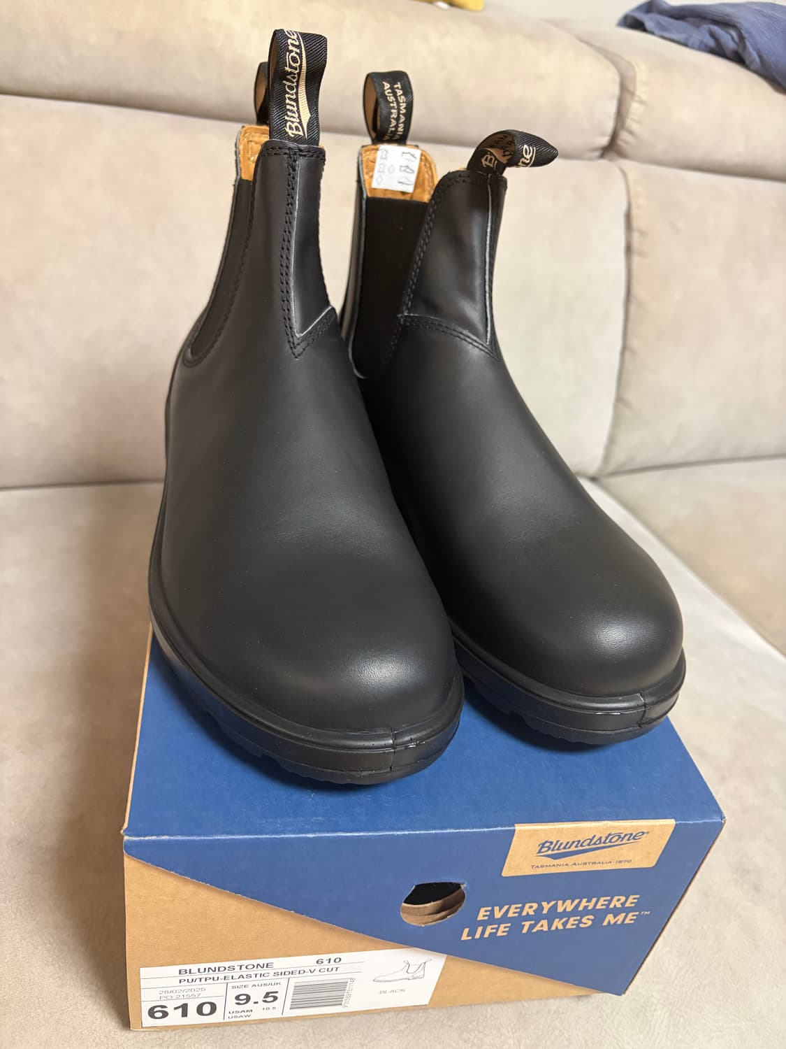 블런드스톤 610 블랙 285~290mm (AU/UK 9.5) 상품이미지1