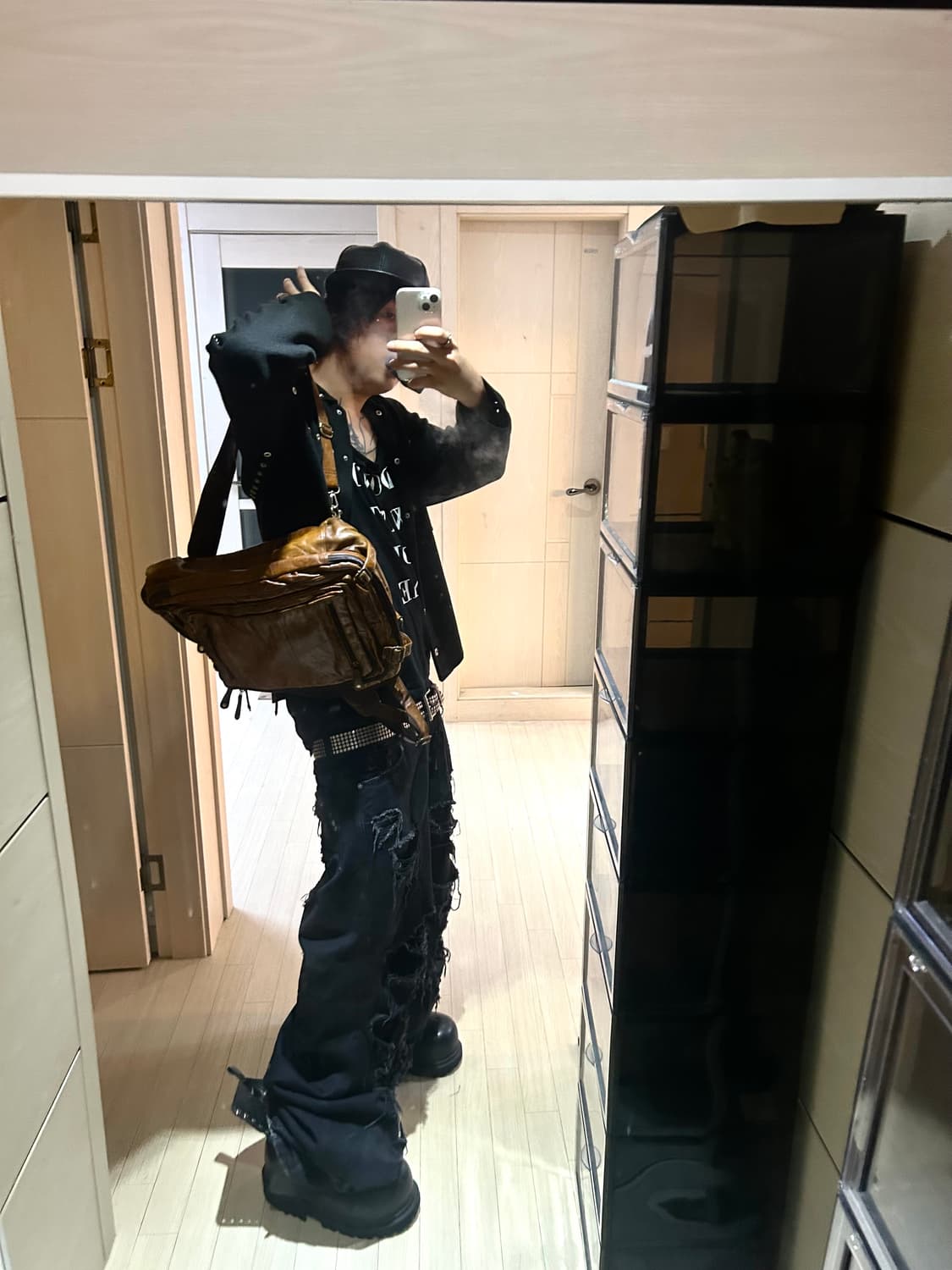 DC Shoes Sheep Skin Leather 2type Bag 상품이미지3