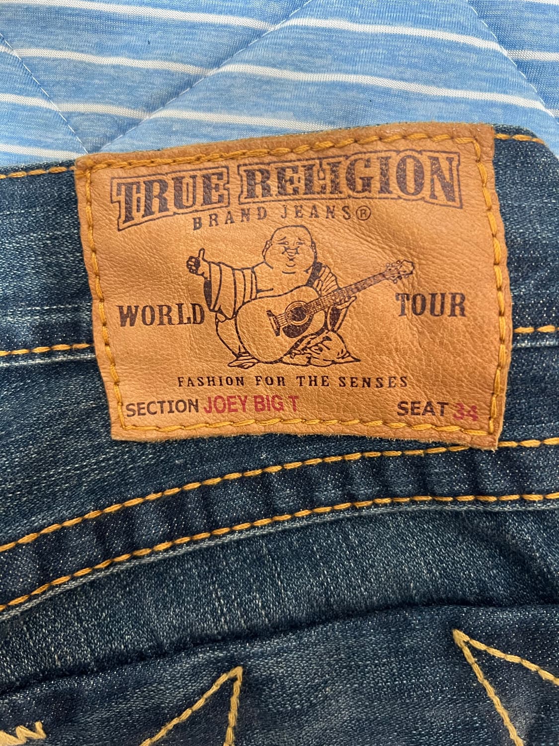 트루릴리젼 조이 빅 T 부츠컷 데님 28사이즈 트루릴리전 청바지 상품이미지4