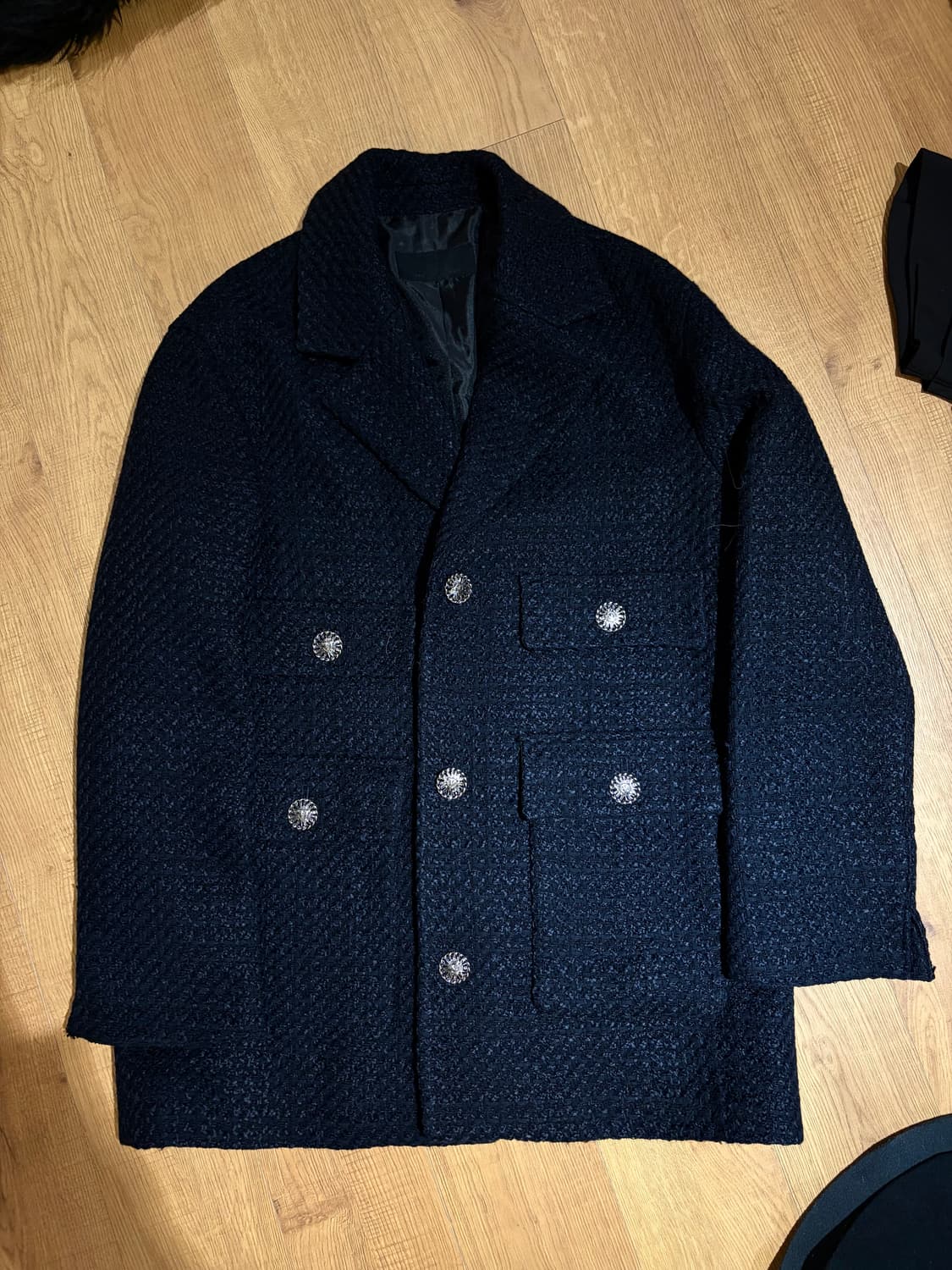 Vov 트위드 코트 자켓 상품이미지3