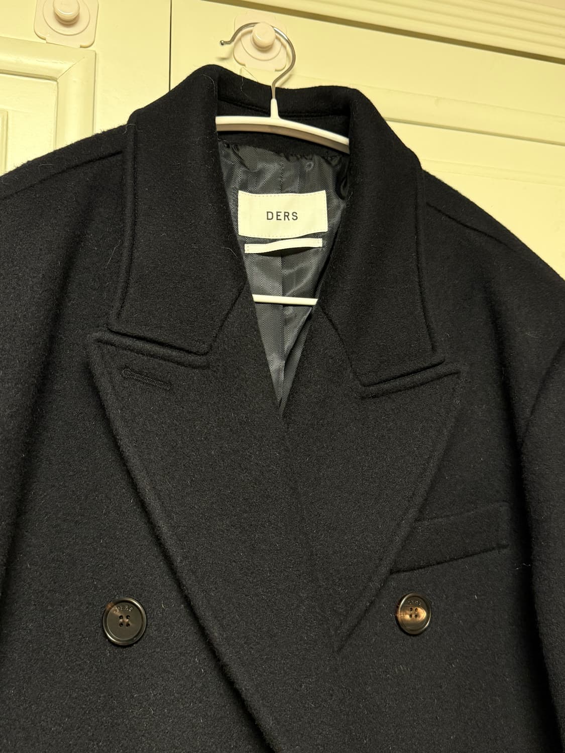 더스 DERS 네이비 오버코트 상품이미지7