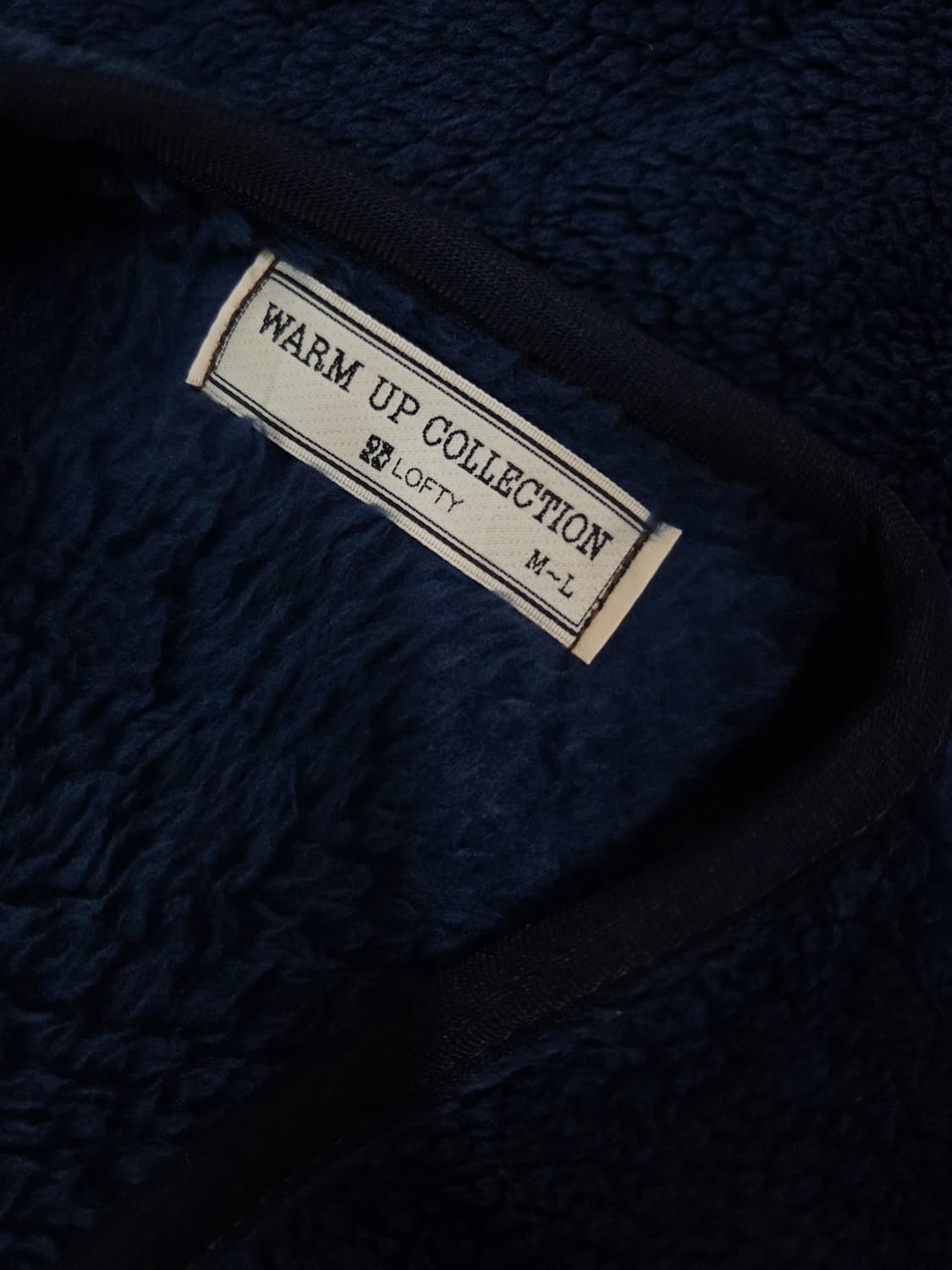 WARM UP JAPAN 인디고 플리스 베스트 조끼 상품이미지6