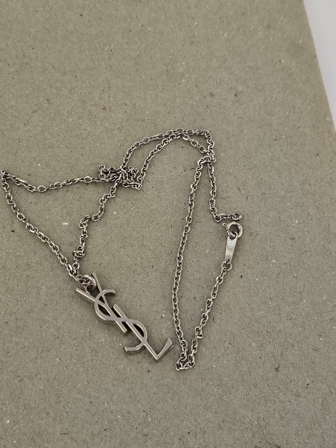 ysl 빈티지 정품 업사이클링 목걸이 남자목걸이 여자목걸이 상품이미지2