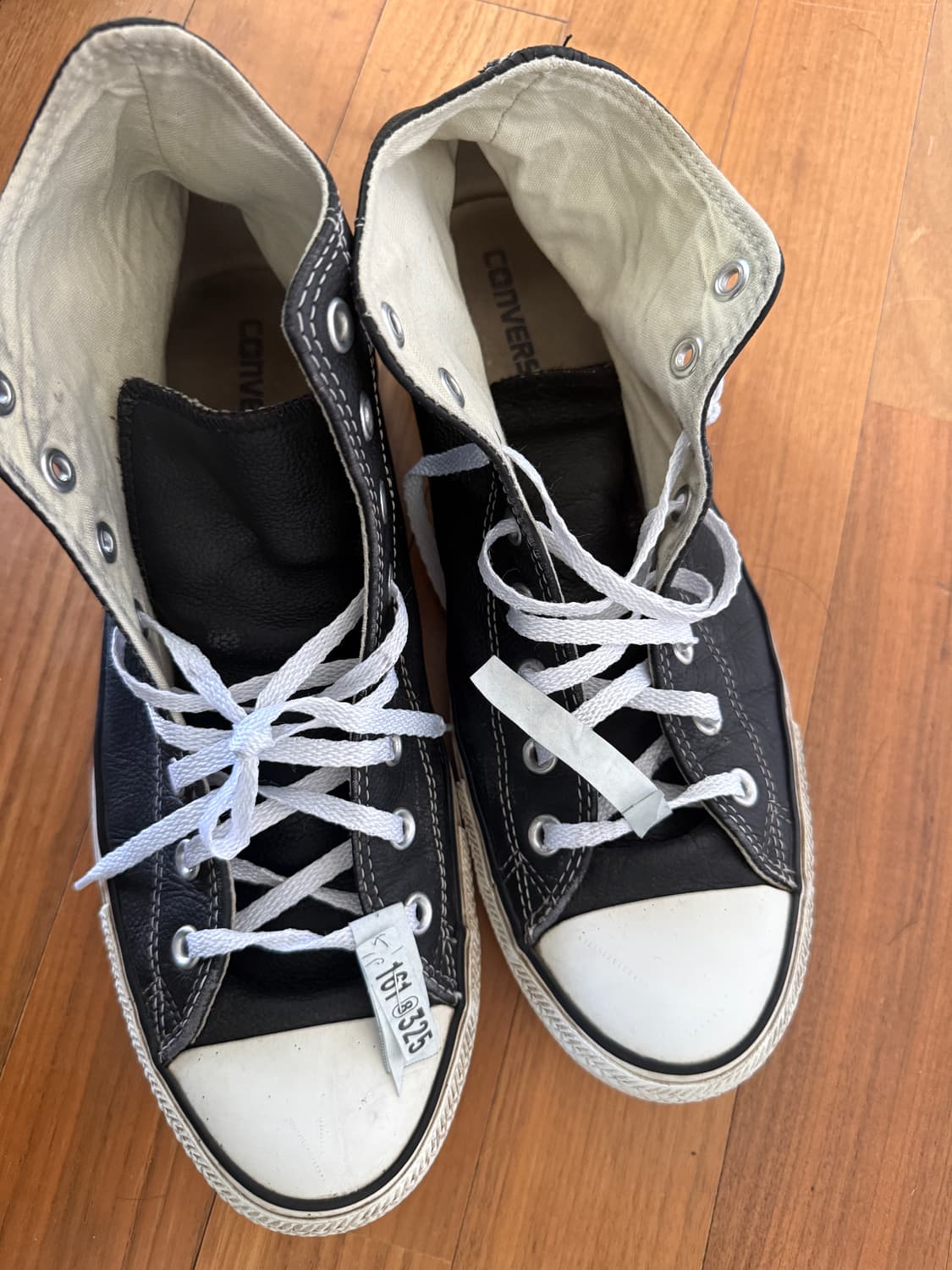 Leather converse 상품이미지4
