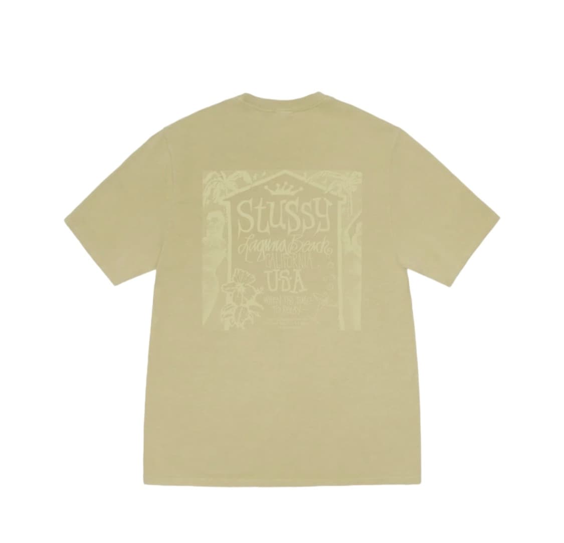 스투시 비치하우스 피그먼트 다이드 엘름 M 상품이미지1