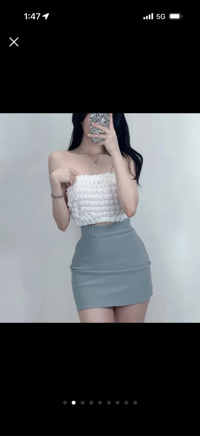 폼폼가디건&탑 세트 새상품 상품이미지2