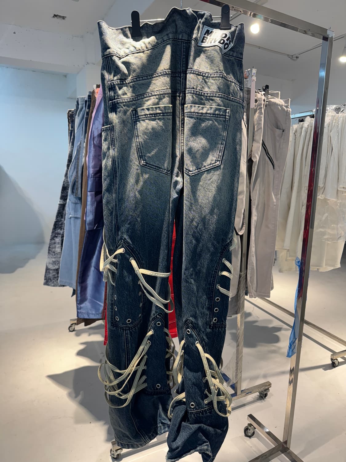 후디사이즈워 데님팬츠 상품이미지2