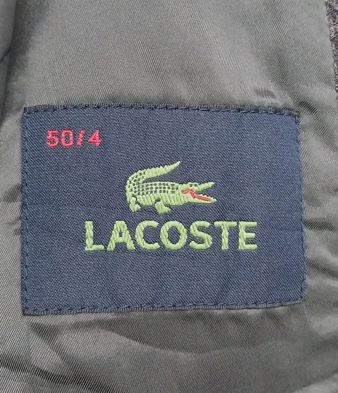 라코스테 다크 브라운 울 블레이저 자켓 (100) 상품이미지5