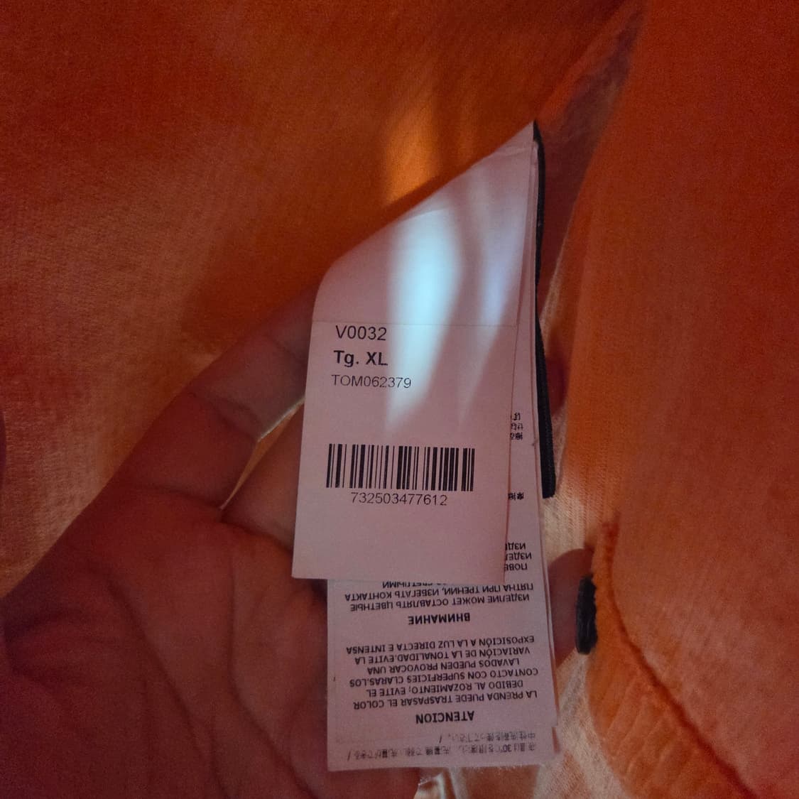 슈프림×스톤아일랜드 20FW 코듀로이 자켓 XL 상품이미지5