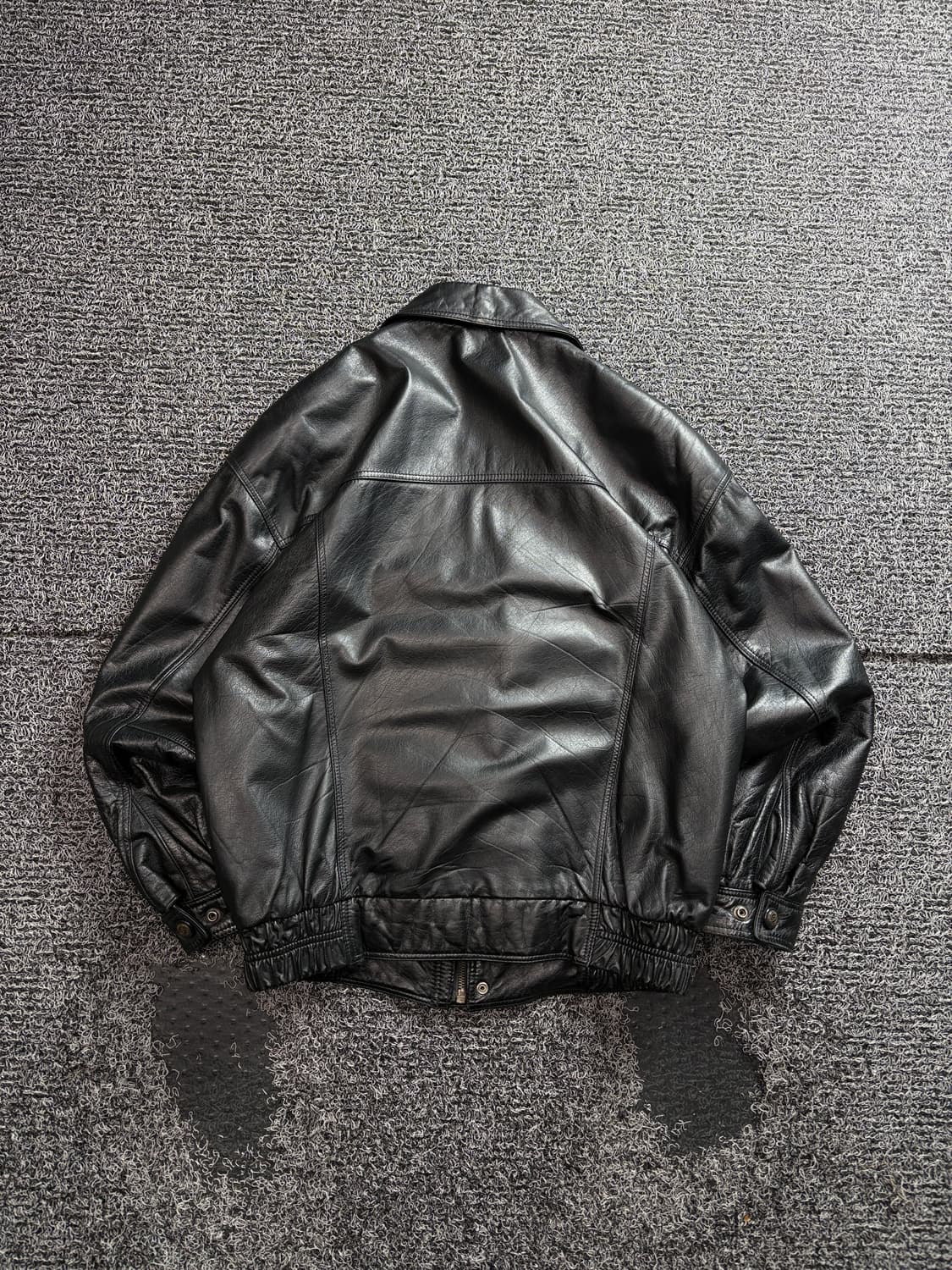 빈티지 아카이브 양가죽 램스킨 봄버 자켓 3546 상품이미지5