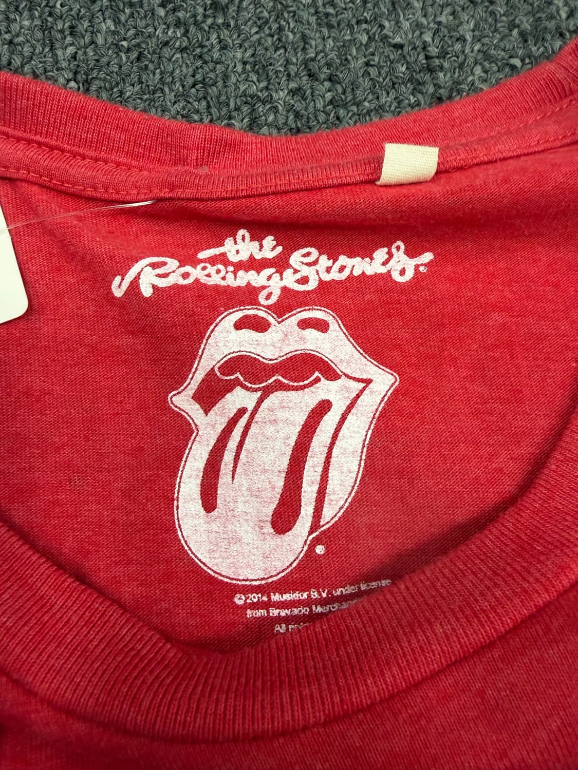 L) 롤링스톤즈X어 베이싱 에이프 빈티지 프린팅 롱슬리브 상품이미지3