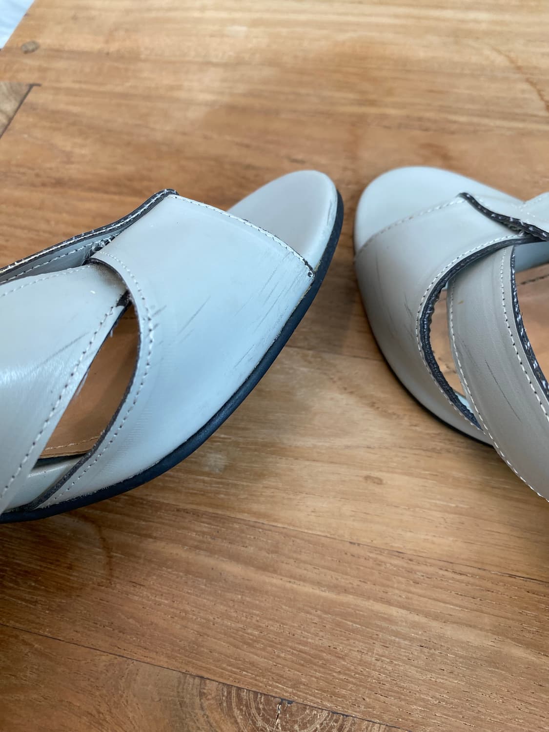 프라다 그레이 뮬 235-240 상품이미지9