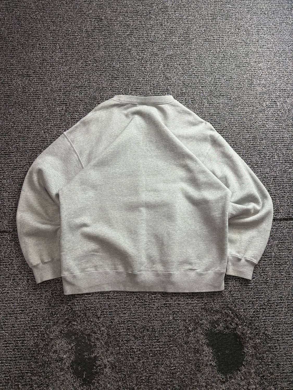 나이키x스투시 NRG ZR 크루넥 그레이 3398 상품이미지5