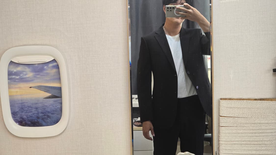 여름 정장 셋업 (블랙) 케네스콜 상품이미지6