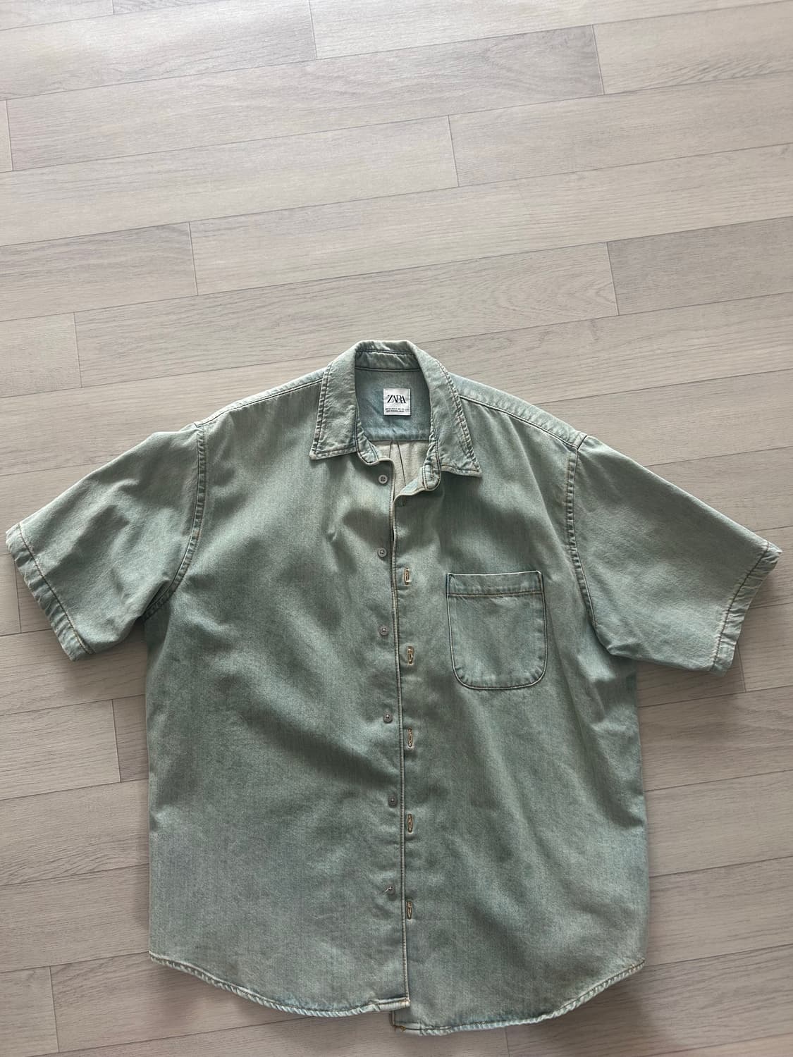 자라 데님셔츠 상품이미지2