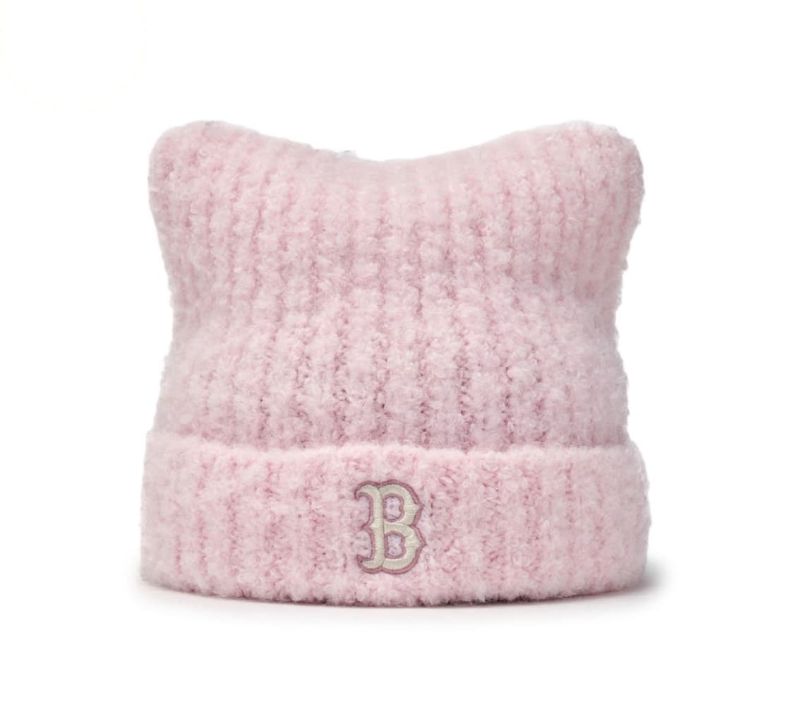 mlb 미야옹 비니 핑크 상품이미지1