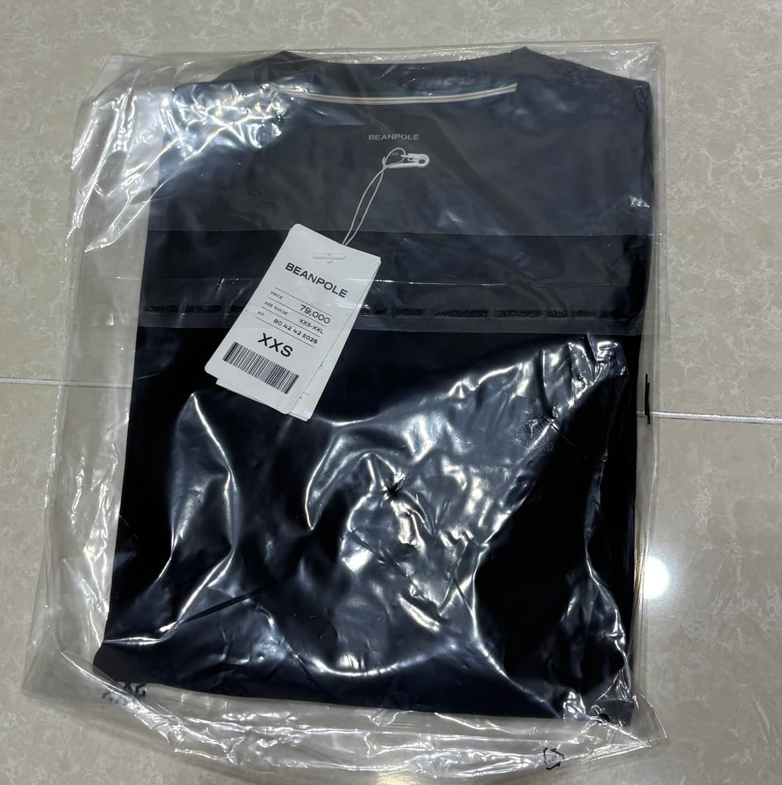 빈폴레이디스 블랙 반팔 새상품 상품이미지4