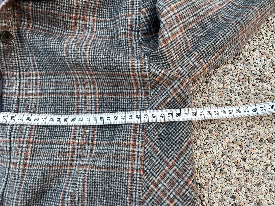 안지크 체크패턴 여성 후드코트(m)  상품이미지8