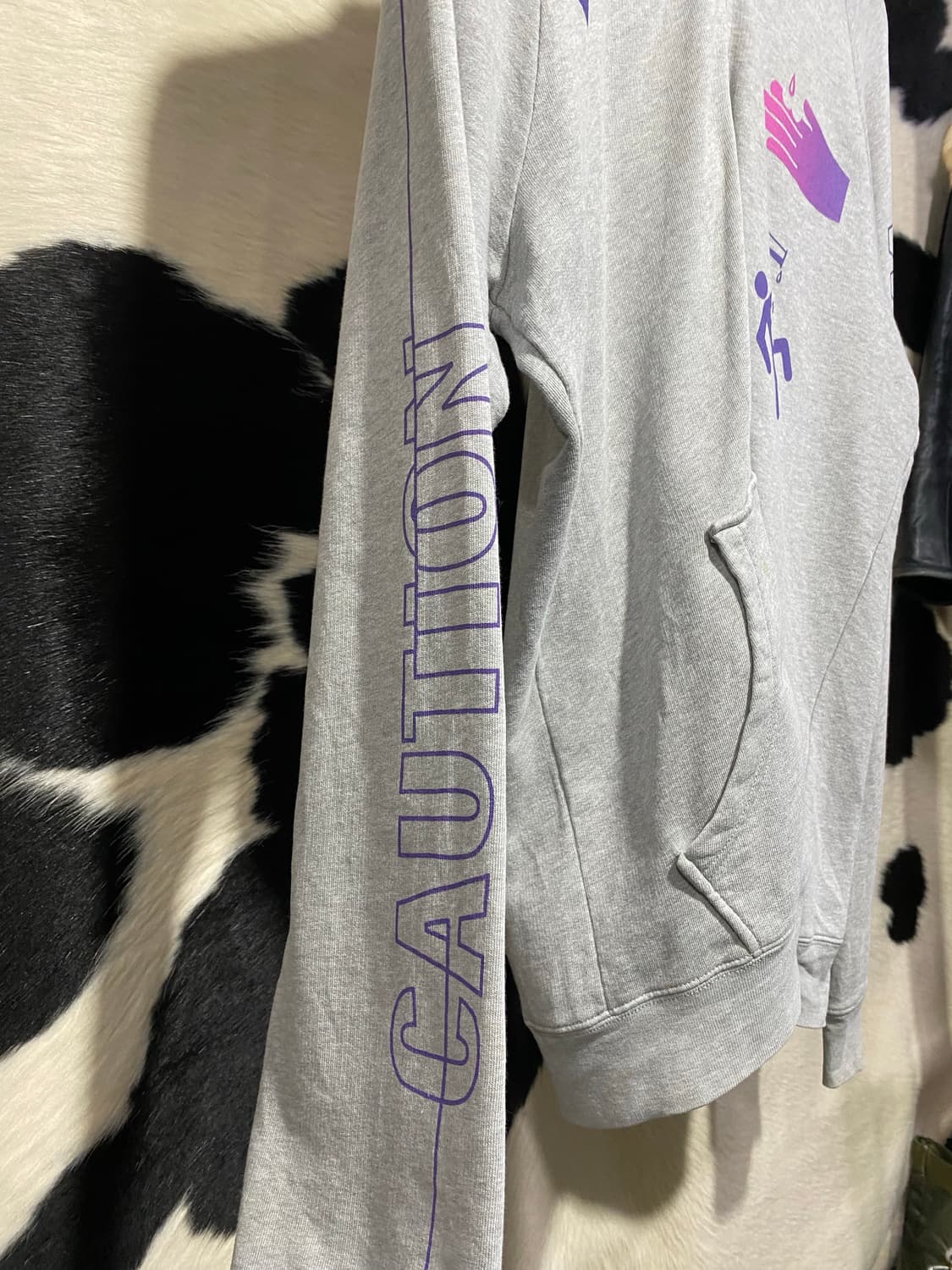 Diesel 그라데이션 프린팅 후드집업 상품이미지6