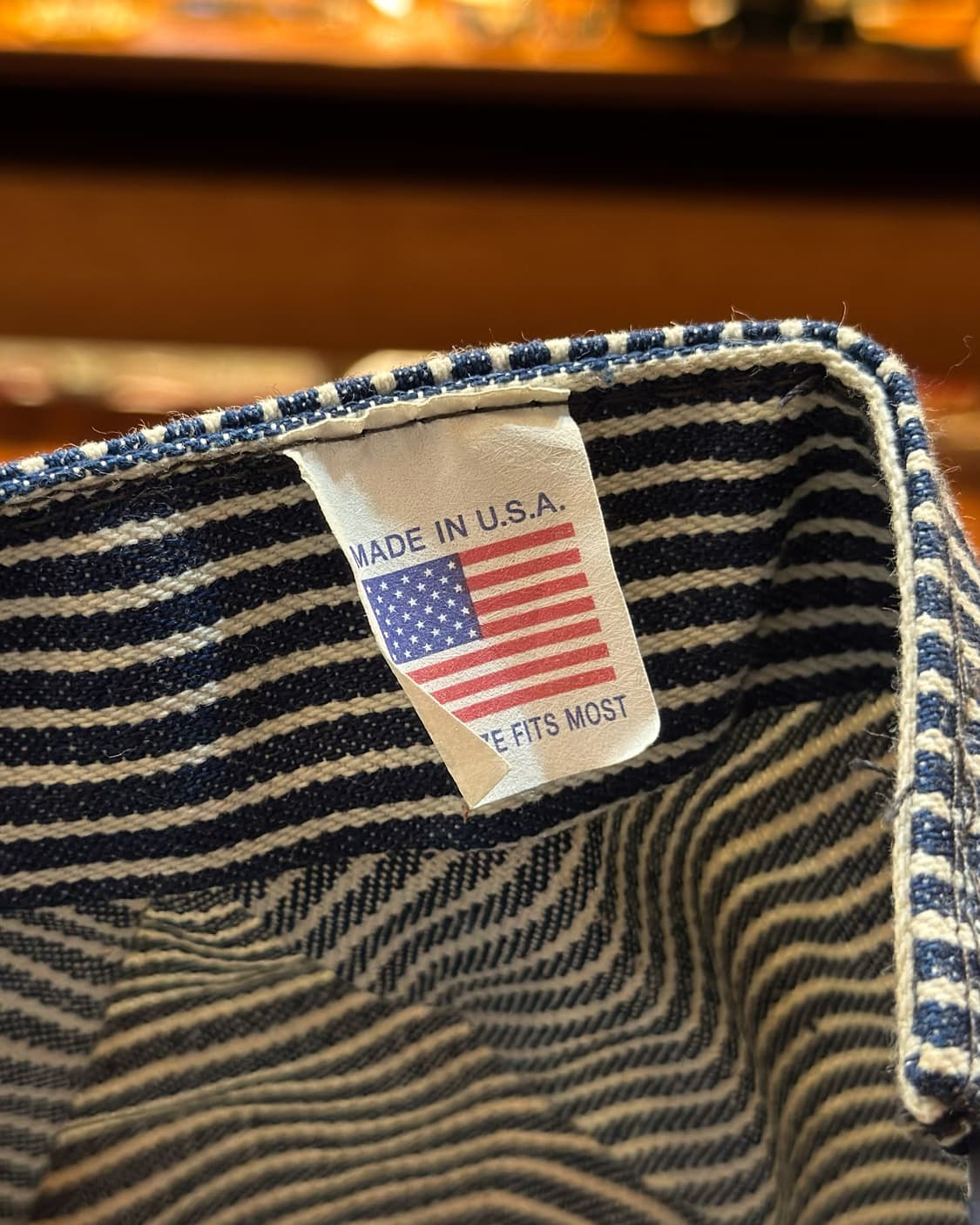 USA Santafe  철도 엔지니어 빈티지 캡 상품이미지7