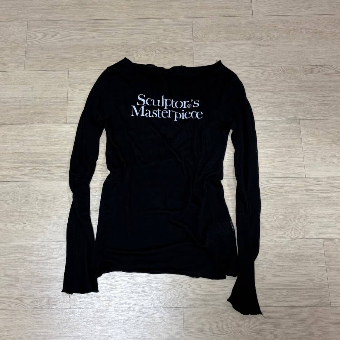 스컬프터 마스터피스 쉬어 탑 블랙 S 상품이미지6