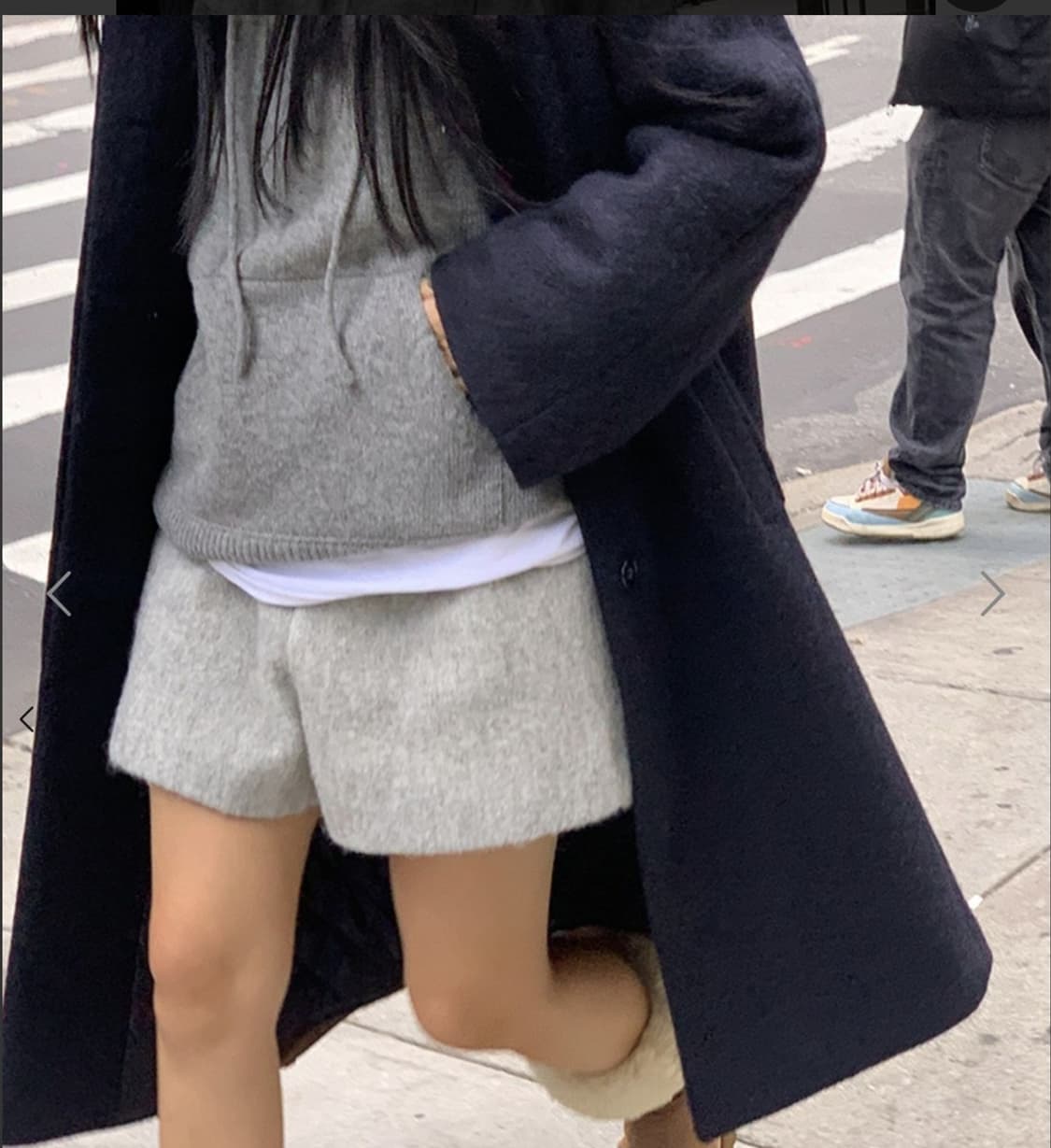 haag 헤이그 울 니트 반바지 상품이미지3